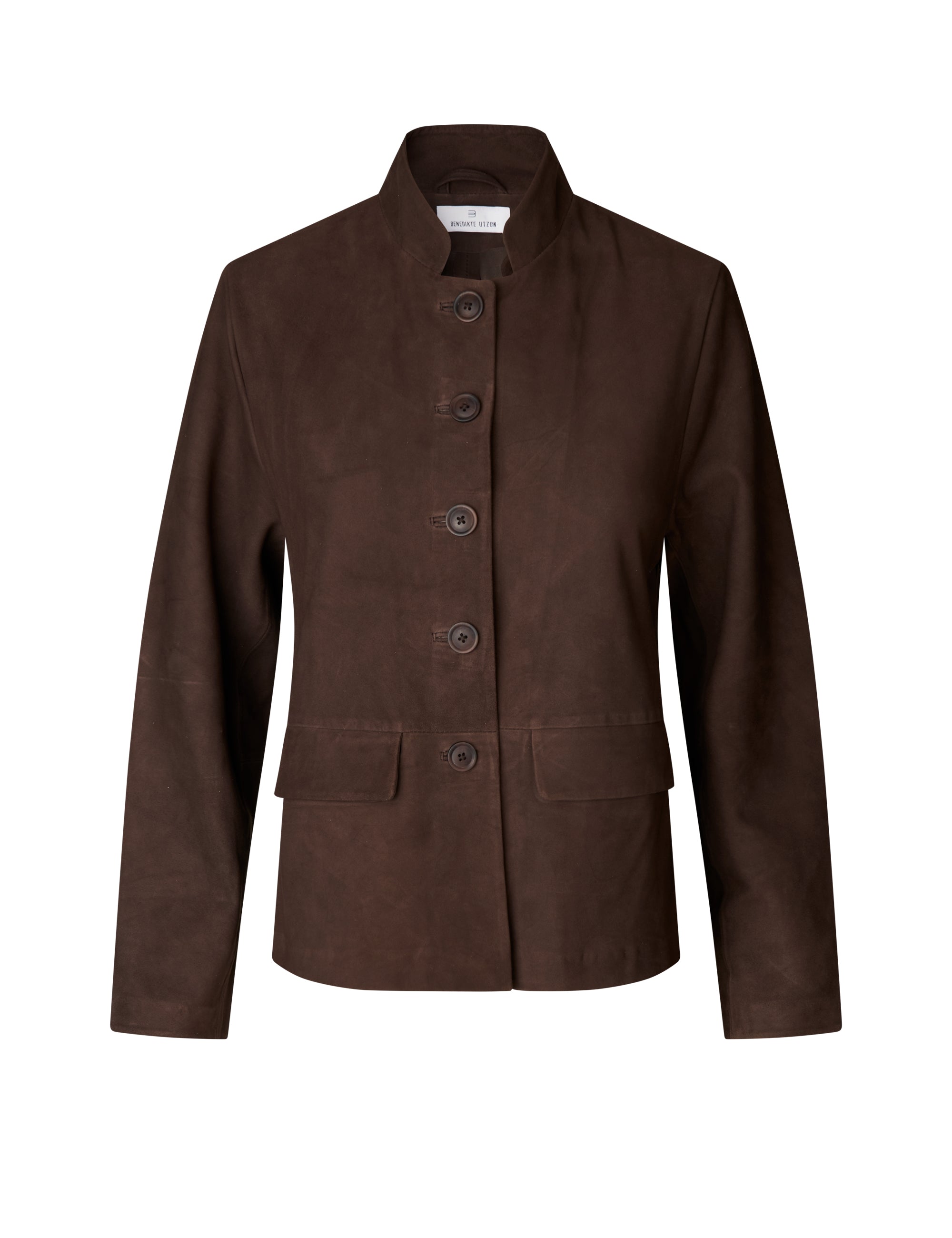 FELINA - Dark Brown - Suede